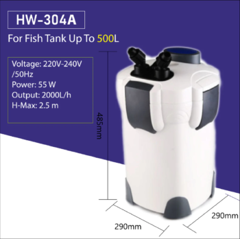 Filtro Canister SunSun HW-304A 2000L/H - Imagen 3