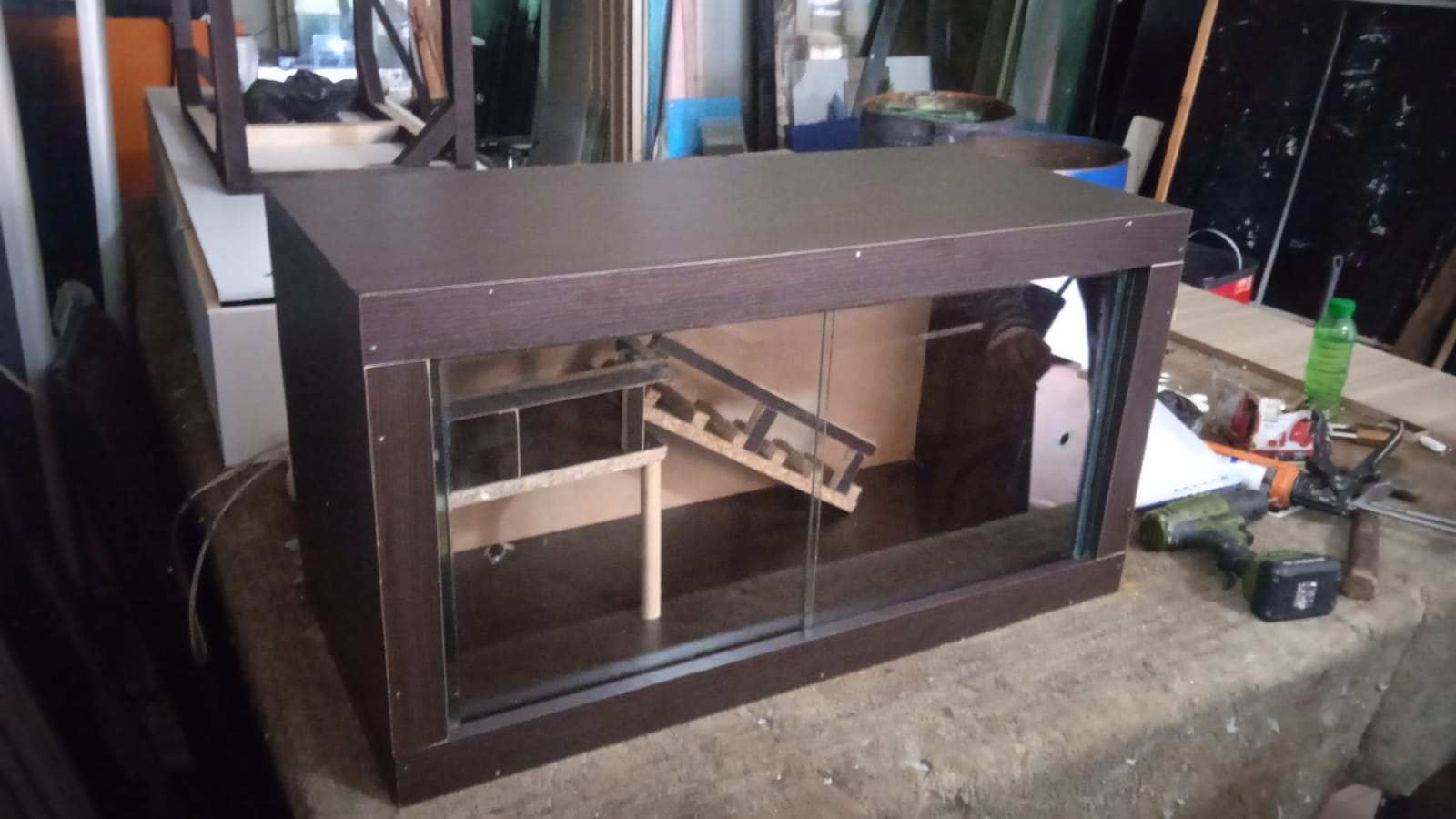 Terrario Sencillo en Melamina para Erizos, Hamsters, Jerbos y