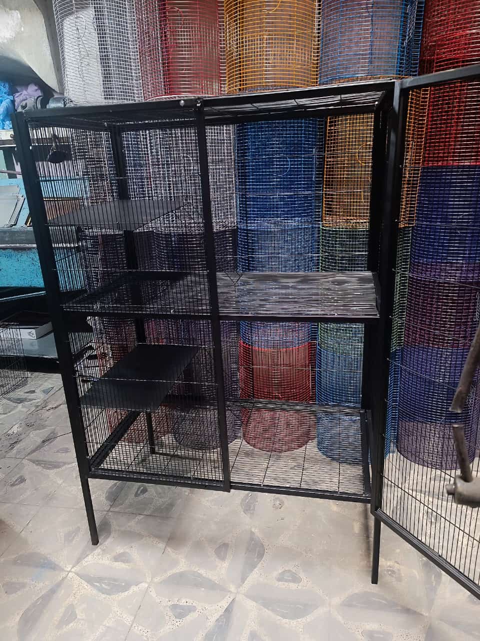 Jaula amplia en tubo 100*60*60 - Imagen 4