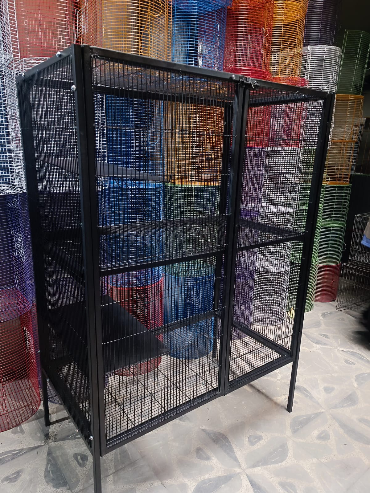 Jaula amplia en tubo 100*60*60 - Imagen 5