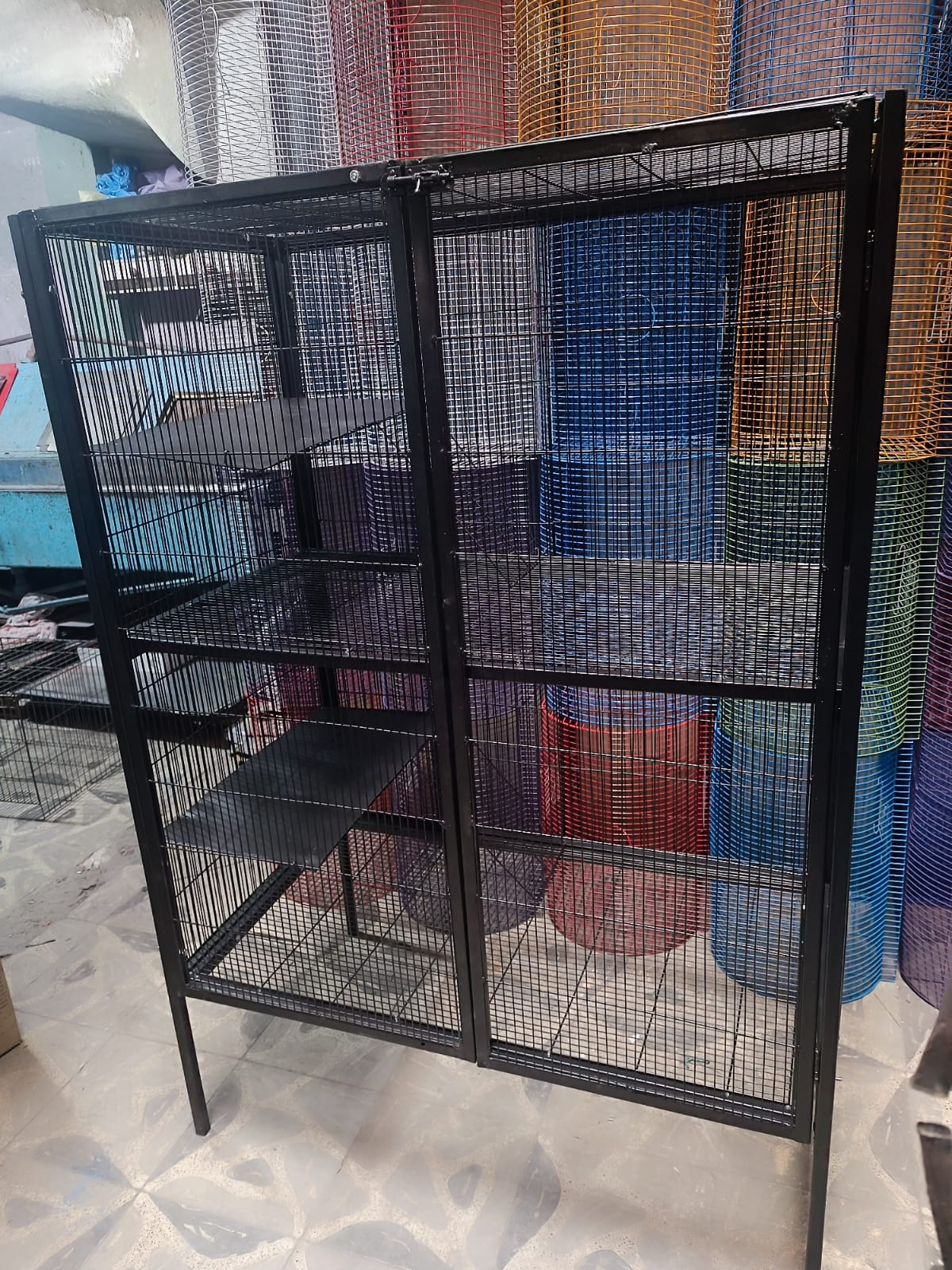 Jaula amplia en tubo 100*60*60 - Imagen 3